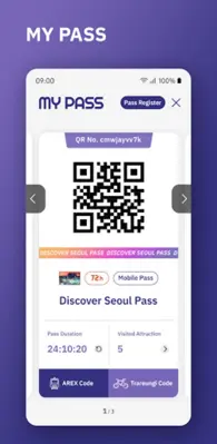 Discover Seoul Pass android App screenshot 0