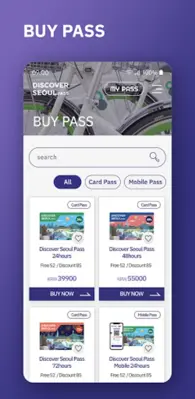 Discover Seoul Pass android App screenshot 1