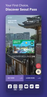 Discover Seoul Pass android App screenshot 3